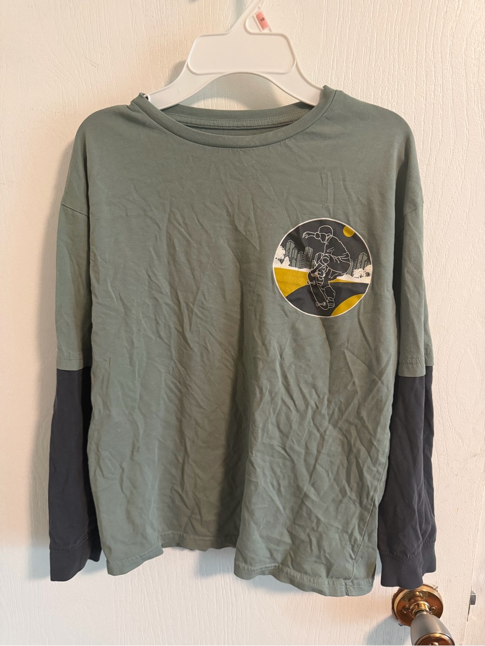 George Long Sleeve Graphic Tee